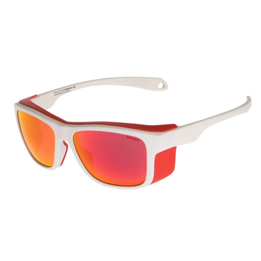 WHITEPASS II - MATTE WHITE / RED