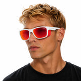 WHITEPASS II - MATTE WHITE / RED