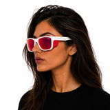 WHITEPASS II - MATTE WHITE / RED