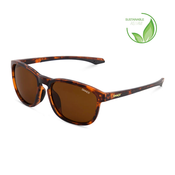 YACAN - MATTE BROWN TORTOISE-BLACK