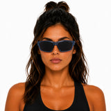 PARKIA - CRYSTAL DARK BLUE-MATTE BLACK