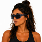 PARKIA - CRYSTAL DARK BLUE-MATTE BLACK