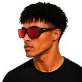 JACARA - MATTE BLACK-RED