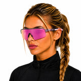 CALYA - CRYSTAL LIGHT BLUE-MATTE PINK