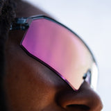 CALYA - CRYSTAL LIGHT BLUE-MATTE PINK