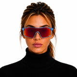 FARI - CRYSTAL BLUE-MATTE BLACK