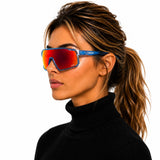 FARI - CRYSTAL BLUE-MATTE BLACK